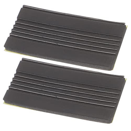 Abaodam 2pcs Rubber Bass Drum Antiskid Pads Lightweight Drum Mat Protector for Percussion Instruments for Students Professionals Durable for Enhanced Performance