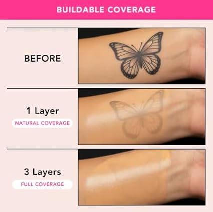 Doll 10 Peptide Bounce Flexible Foundation w/Marshmallow Extract Hydrating Serum Cream Foundation for Mature Skin Lightweight, Natural & Clean Makeup w/Medium Buildable Coverage - (Medium)