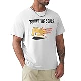 The Bouncing Band Souls T Shirt Men's Short Sleeve Fashion Crew Neck Shirts Casual for Mens Vintage Print Summer Comfort Y2k Clothing Tops