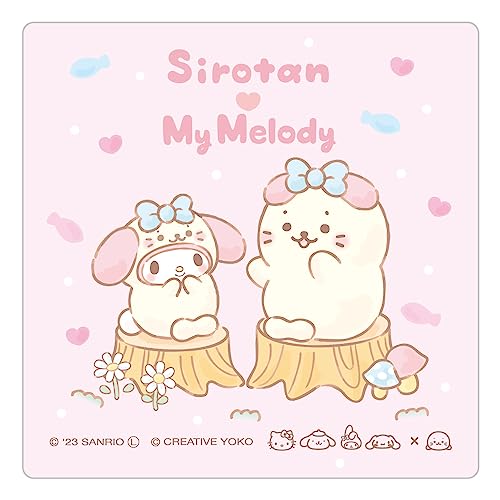しろたん × サンリオキャラクターズ ハンドタオル/しろたん×マイメロディ