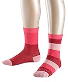 ESPRIT Unisex Kinder Block Stripe 2-Pack K SO Hausschuh-Socken, Rot (Cherry Red 8518), 39-42 (2er Pack)