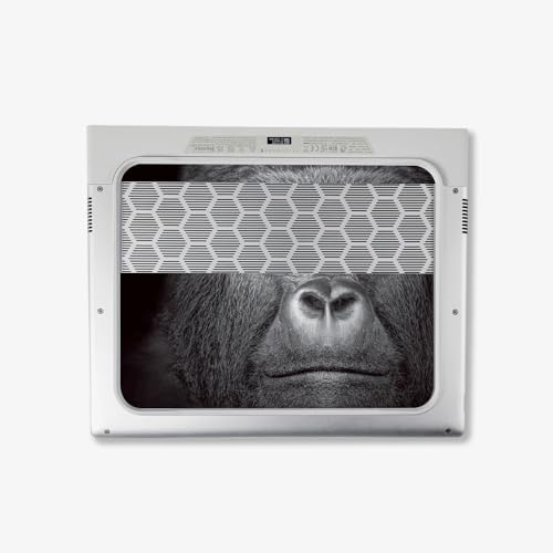 Image of MightySkins Skin Compatible with Alienware X14 R2 (2023) Full Wrap Kit - Mono Gorilla | Protective, Durable, and Unique Vinyl Decal wrap Cover | Easy to Apply & Change Styles | Made in The USA