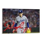 佐々木朗希サイン入り野球ポスター (20) ポスター 装飾 絵 キャンバス 寝室 印刷 アートパネル08x12inch(20x30cm)