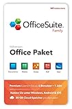 OfficeSuite Family – 6 Benutzer – Documents, Sheets, Slides, PDF, Mail und Calendar für 1 Windows PC & 2 Mobile Geräte pro Benutzer / 1 Jahres-Lizenz