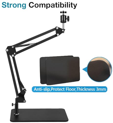 AYIZON Tabletop Webcam Stand, Webcam Arm Holder Mount for Logitech C920 C930 C922 StreamCam C925e C615 Brio 4K Webcams - Image 2