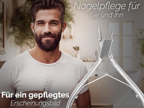 Nagelzange für tief eingewachsene Nägel EXCELLENT TOP-INOX 13 cm