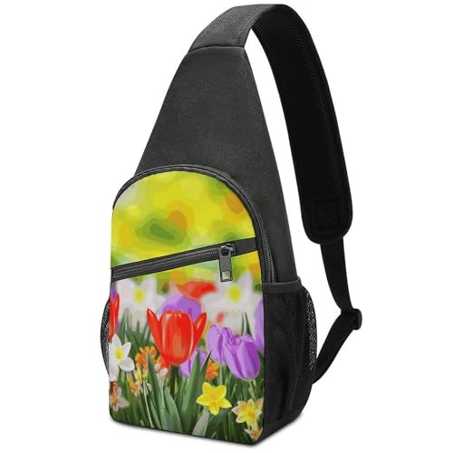 Bolso Sling Casual para Senderismo y Viaje Unisex miniatura 1
