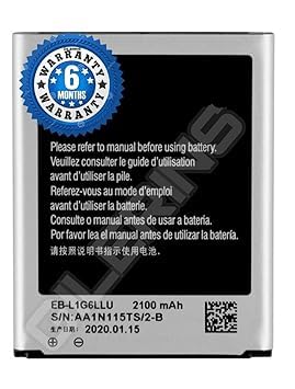 Image of Original EB-L1G6LLU Battery for Samsung Galaxy S3 / S3 NEO / I9300 / I9305 / I9300i / EB-L1G6LLU Battery with 6 Month Warranty*** (Original Battery 170)