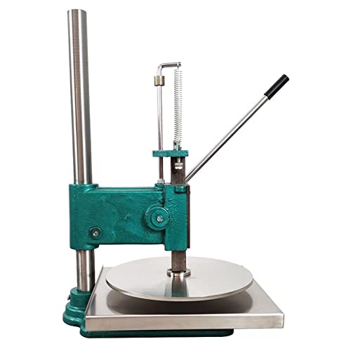 Intbuying T251129 14Inch Manual Pizza Dough Pastry Press Machine Household Pizza Cake Press Machine Dough Press Sheeter Dough Pastry Presser Stainless Steel Pasta Maker Pizza Express Machine thumb #1