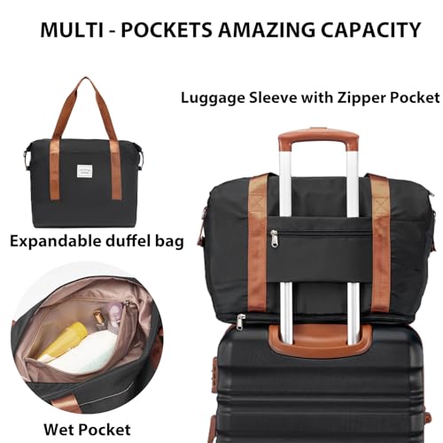 Long Vacation LV400002 Luggage Set 4 Piece Luggage Abs Hardshell Tsa Lock Spinner Wheels Luggage Carry thumb #4