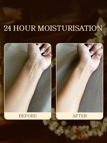 Image of Ayurveda Natural Calming Body Butter | Provides Deep Moisturization and Enhances Glow | Prevents Dryness | With Mogra and Cocoa Butter | For Men and Women | For All Skin Types | 40g