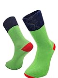 6 Pairs Non Elastic Diabetic Mens Socks Easy Gentle Grip Loose Wide Soft Top Rich Cotton Sock UK 6-11 - Image 9