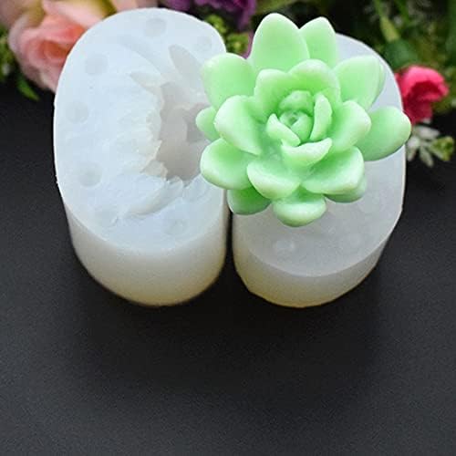 Molde de silicona 3D para árbol de cactus 3D para gelatina, chocolate, hacer hielo, pastel, hornear, cera de yeso, molde de hormigón, herramientas
