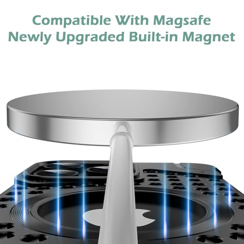 Coque alliage aluminium iPhone 16 Pro magnétique ultra légère