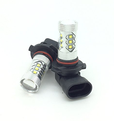 Phares LED 9005 HB3 80W KaTur pour remplacer un éclairage jaune faible