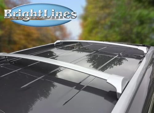 Brightlines Crossbars Roof Racks Replacement For 2016 2017 2018 2019 2020 2021 2022 Honda Pilot (Silver) #TOP6