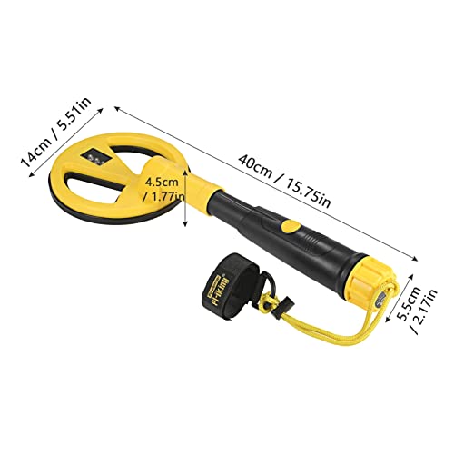 Détecteur de métal portable avec alarmes vibration et LED - 3