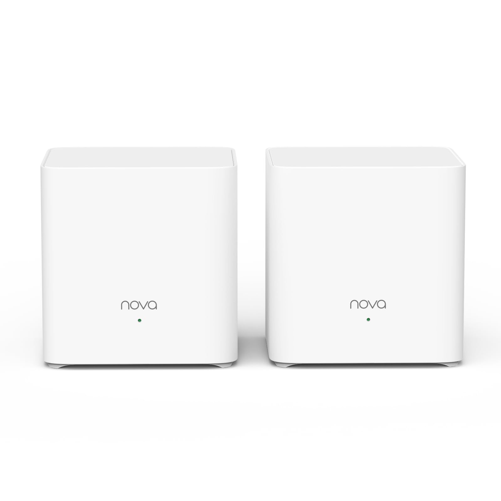 Tenda MX3 (2 sztuki) Wifi 6 Mesh AX1500, system Mesh WiFi 6 dla całego domu, MU-MIMO, zasięg do 2000 ft², Gigabit portów, kontrola rodzicielska, łatwa instalacja, TWT, WPA3, APP, IPTV