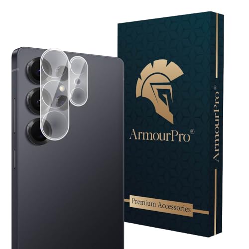 Image of ArmourPro Premium Camera Lens Protection Compatible with Samsung Galaxy S26 Ultra (6.9 Inches) With Edge-To-Edge Protector Coverage (Full Clear) (Pack of 1)