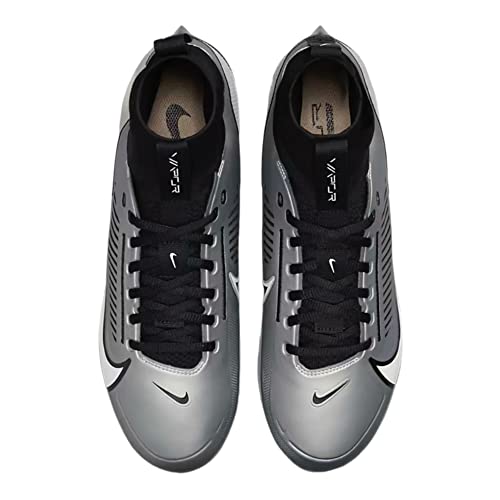 Nike Vapor Edge Pro 360 2 Men's Football Cleats Light Smoke Grey/White-Black DA5456-002 124