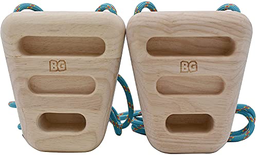 BG Climbing Die einzigen doppelseitigen Kletterringe aus Holz | Kompaktes...