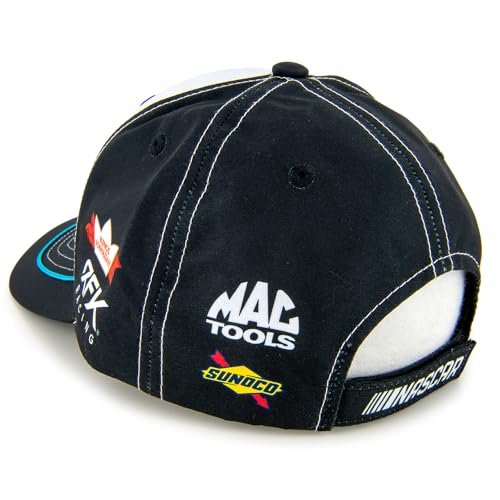 Gorra Checkered Flag Sports Brad Keselowski 2024 Negra/Blanca miniatura 2