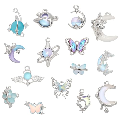 Pendentifs gothiques en émail pour la fabrication de bijoux DIY