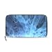 Produktbild Damen Geldbörsen Blue Flame Beauty Leder Passport Wallet Portemonnaie Zip Handtaschen