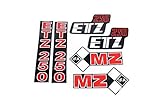  Schriftzug, Aufkleber Komplettsatz für MZ ETZ 250