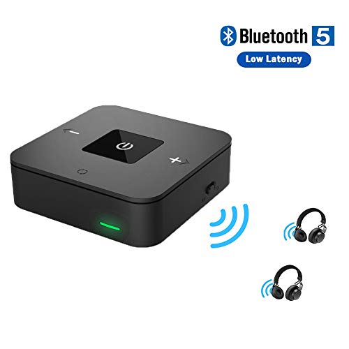 Friencity Bluetooth 5.0 Transmitter Receiver for TV Home Stereo, Wireless Audio Adapter