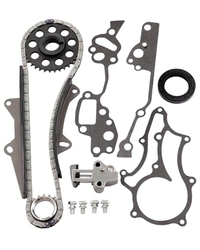 SCITOO 9-4148SHD Engine Timing Chain Kit Sets Replaces for Toyota 4Runner Pickup Celica 2.4L