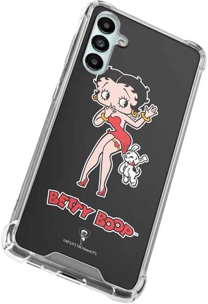 Skinit Clear Phone Case Compatible with Galaxy A15 5G - Officially Licensed Betty Boop with Puppy Design