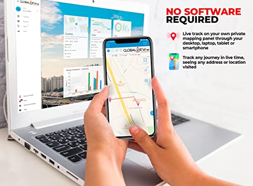 Hidden Magnetic Gps Tracker Car Tracking Device With Software (Long Battery Life) Real Time Truck, Asset, Elderly, Teenager Tracker - Covert Tracker - Fleet Tracking Global-View #TOP5