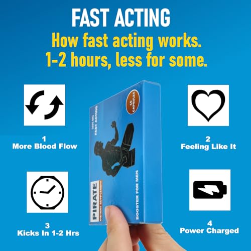 Gladton Pirate Fast-Acting Stamina Supplement