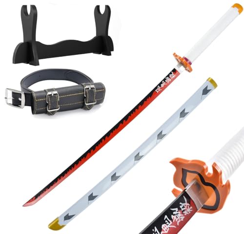 Udekit Anime Ninja Espada de Bambú Katana Guerrero Arma