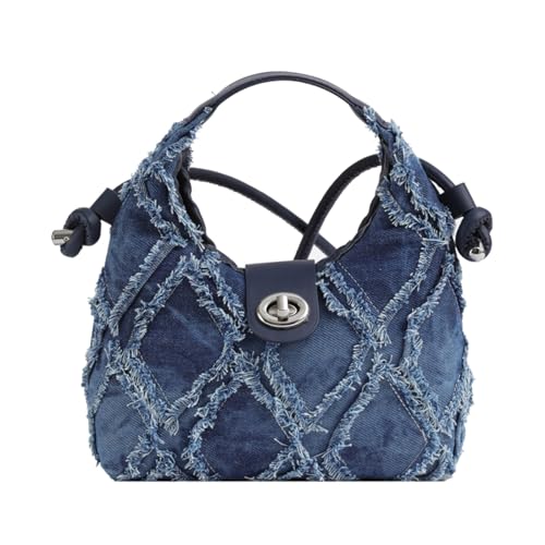 Denim Purses for Women, Jean Purse Denim Crossbody Bag Hobo Bags Shoulder Handbag