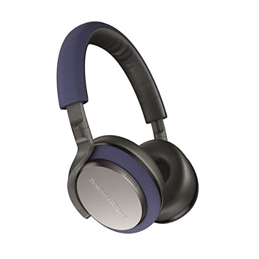 Bowers & Wilkins PX5 On Ear Noise Cancelling Wireless Headphones - Blue