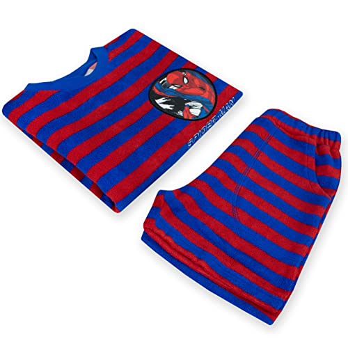 Image of Marvel T-shirt and Shorts | Boys Spiderman Clothing Set | Kids Spider Man Shirt and Short