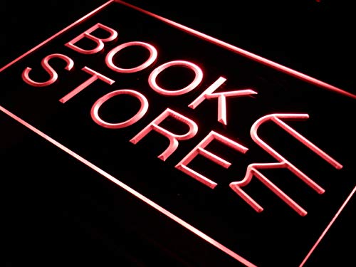 ADVPRO Book Store Shop Display LED Neon Sign Red 24 x 16 Inches st4s64-i383-r