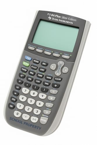 Texas Instruments TI-84 Plus Silver Edition Graphing...
