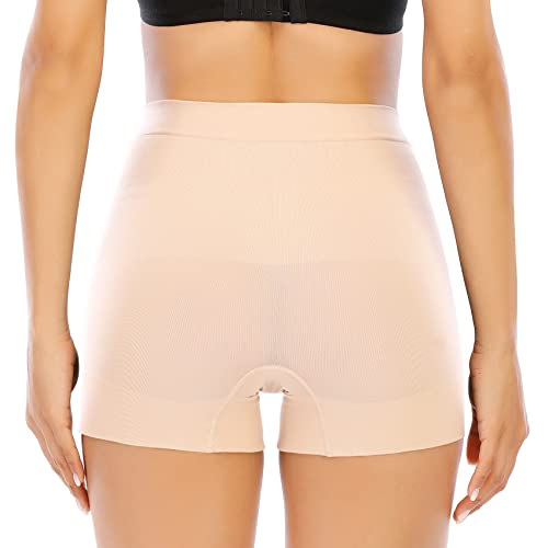 Seamless Slip Shorts for Women Under Dress Shaping Boyshorts Panties Tummy Control Shapewear2