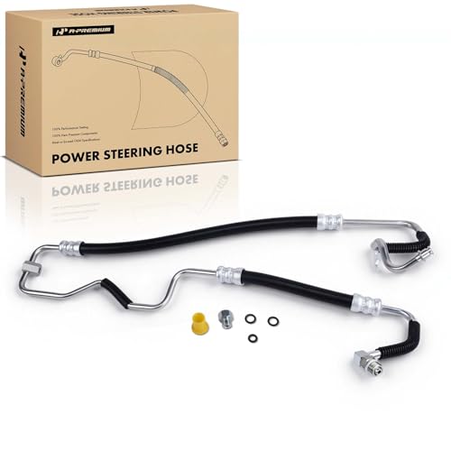 A-Premium Power Steering Pressure Line Hose Assembly Compatible with Ford Crown Victoria 2003-2011, Grand Marquis 2003-2004 & Lincoln Town Car 2003-2011 & Mercury Grand Marquis, Marauder
