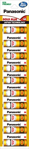 Image of Panasonic Evolta AA Alkaline 1.5V Battery, 20 Times Longer Lasting Than Standard zinc Carbon Batteri