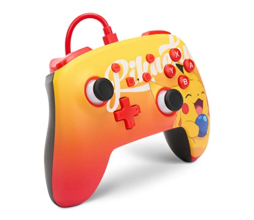 PowerA Manette filaire améliorée pour Nintendo Switch modèle Switch OLED et Nintendo Switch Lite accessoire de jeu manette de jeu manette filaire sous licence officielle Pokemon: Oran Berry - vue 3