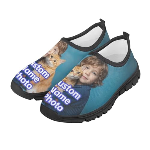 Custom Boys Slip On Sneakers with Name Photo Personalized Gifts for Boys2