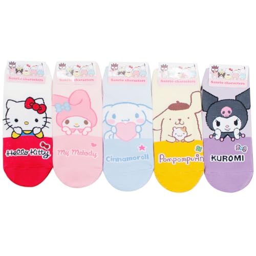 Image of Hello Cartoon Character Series Women and teen girls Licensed Socks Collection