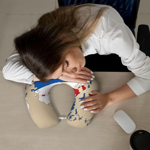 Almohada cervical viscoelástica U 25 cm x 30 cm miniatura 7