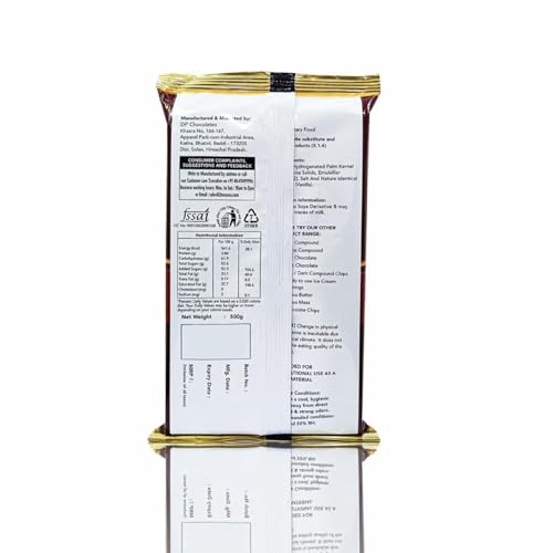 Image of 2m White Compound /Bar Chocolate, 500g, for Baking and Confectionery Use