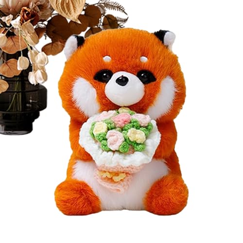 Peluche Animal | Muñeca Suave con Ramo de Flores,Peluches De San Valentín | Juguete De Felpa Suave Y Abrazable Regalo Afectivo Para Novia Esposa Niña En Cumpleaños Boda Navidad Y Día Del Amor Peluche Animal | Muñeca Suave con Ramo de Flores,Peluches De San Valentín | Juguete De Felpa Suave Y Abrazable Regalo Afectivo Para Novia Esposa Niña En Cumpleaños Boda Navidad Y Día Del Amor