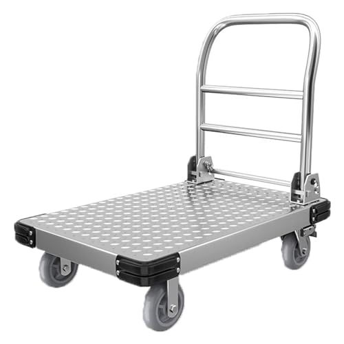 Carretilla plegable resistente de acero para carga pesada miniatura 1